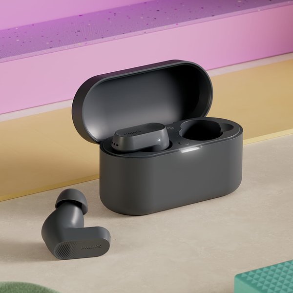 Philips Noise Cancelling Pro Ohrhörer mit bis zu 24 Stunden Spielzeit Nelitat