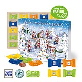 Adventskalender mit Ritter SPORT Schokowürfel