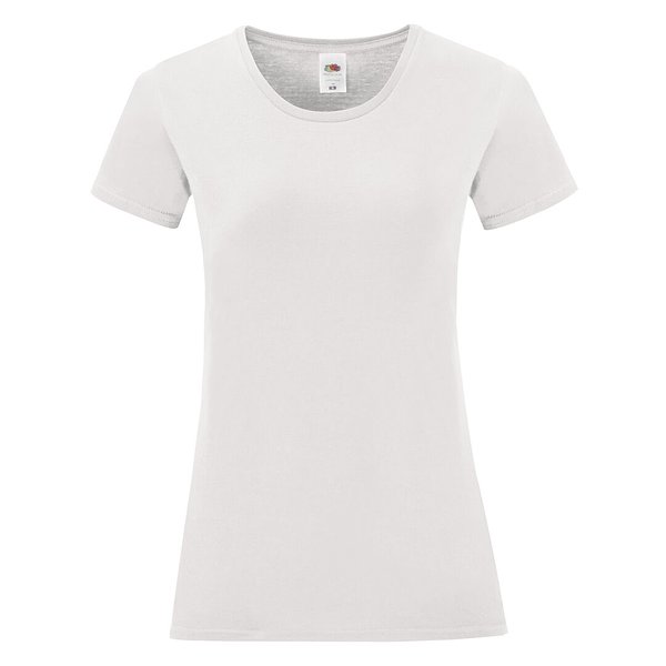 Frauen Weiß T-Shirt Idnic