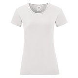 Frauen Weiß T-Shirt Idnic