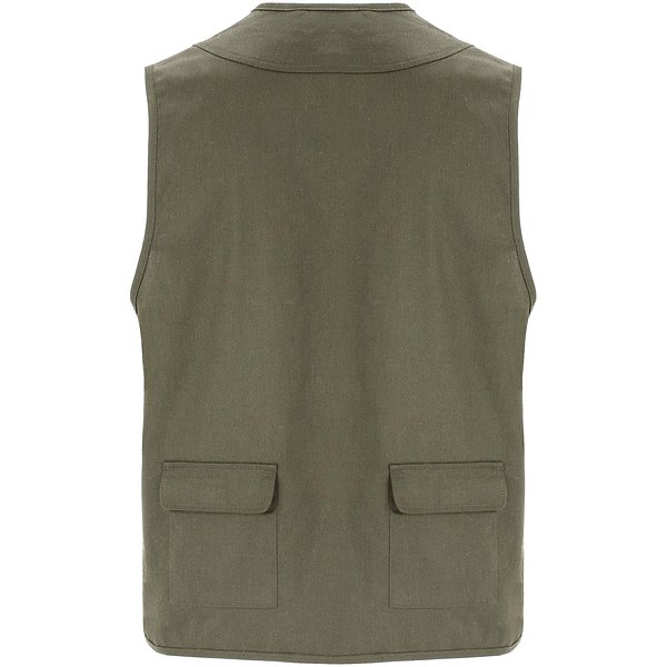 Arbeitsweste mit V-Ausschnitt und mehreren Taschen, 200 g/m2 - Elverven