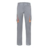 Zweifarbige Twill-Hose mit mehreren Taschen (200 g/m²), aus Baumwolle (35 %) und Polyester (65 %) Leenico