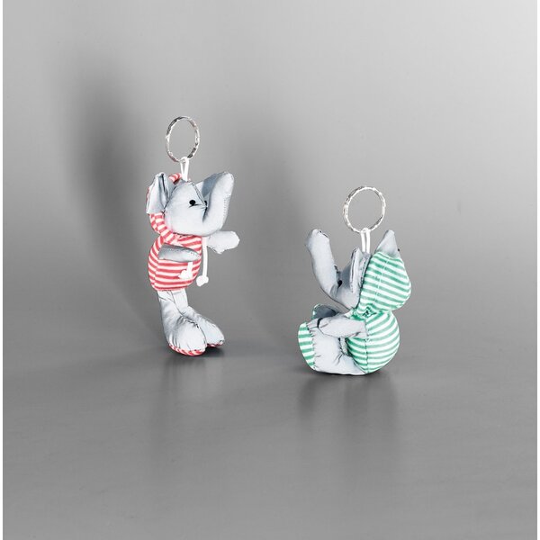 Schlüsselanhänger mit Plüschtier Grinatz