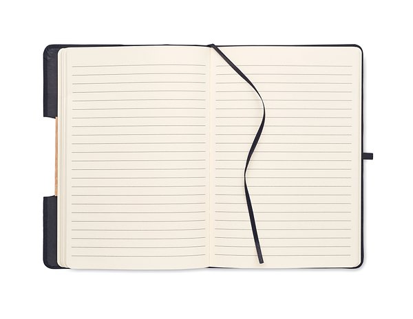DIN A5 RPET Notizbuch, liniert Mengaull