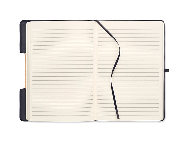 DIN A5 RPET Notizbuch, liniert Mengaull