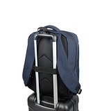 Laptop-Rucksack aus 600D, recyceltem Polyester, HD mit wasserabweisender Beschichtung und Innenfutter aus 900D recyceltem Polyester 15.6" Emmarli