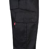 Hose mit mehreren Taschen aus Twill (200 g/m²), aus Baumwolle (35 %) und Polyester (65 %) Vrelvel