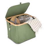 faktbarer Korb mit Deckel Sogne 40,5 x 33 x 30cm Mudorin