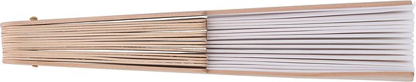 Handfächer Dumenst | Recycelter Stoff | Holzgriff