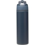 800 ml RCS Trinkflasche aus recyceltem, einwandigem Edelstahl mit Multifunktionsdeckel und Klappstrohhalm - Gillingin