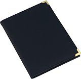 Konferenzmappe aus PU mit Metallecken Betz