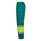 Zweifarbige Hose aus Twill (190g/m²), Baumwolle (20%) und Polyester (80%) Menatri