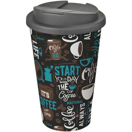 350 ml Isolierbecher mit auslaufsicherem Schraubverschluss - Adrille