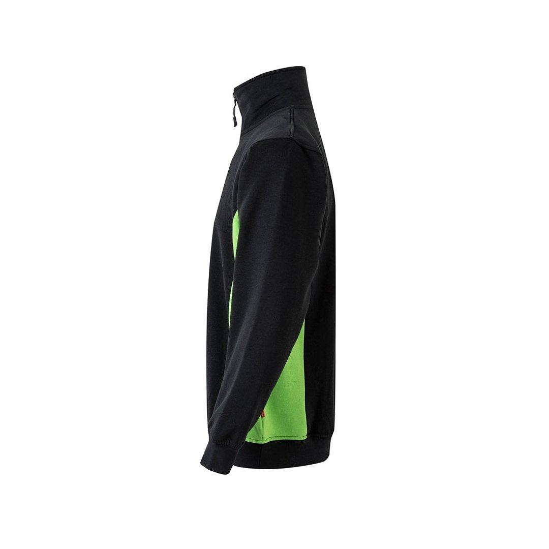 Zweifarbiges Frottee-Sweatshirt (260 g/m²), aus Polyester (65 %) und Baumwolle (35 %) Rudorscht