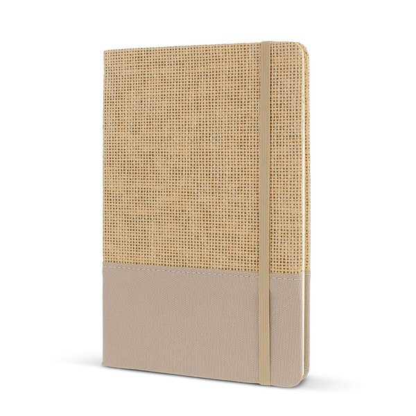 Notizbuch Jute R-PET GRS Nolfel