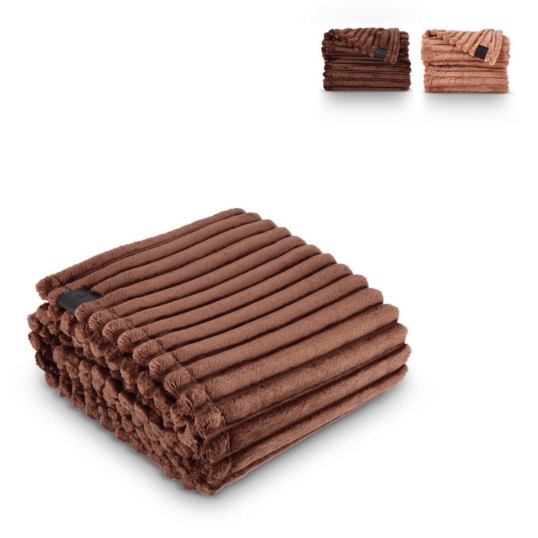 Esther Recycelte Fleecedecke 130 x 170 cm Relvia