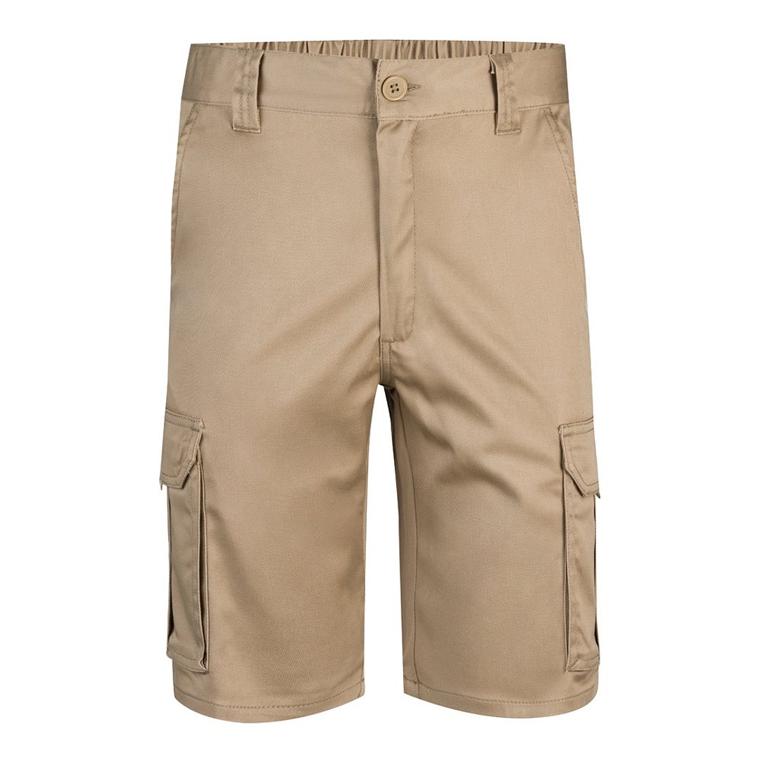 Stretch-Bermudashorts mit mehreren Taschen (240 g/m²), aus Baumwolle (46 %), EME (38 %) und Polyester (16 %) Truel