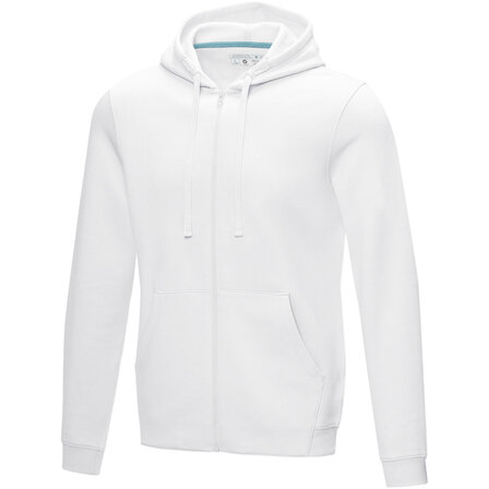 Hoodie mit durchgehendem Reissverschluss aus GOTS- und GRS-zertifiziertem Bio-Material für Herren - Vinetin