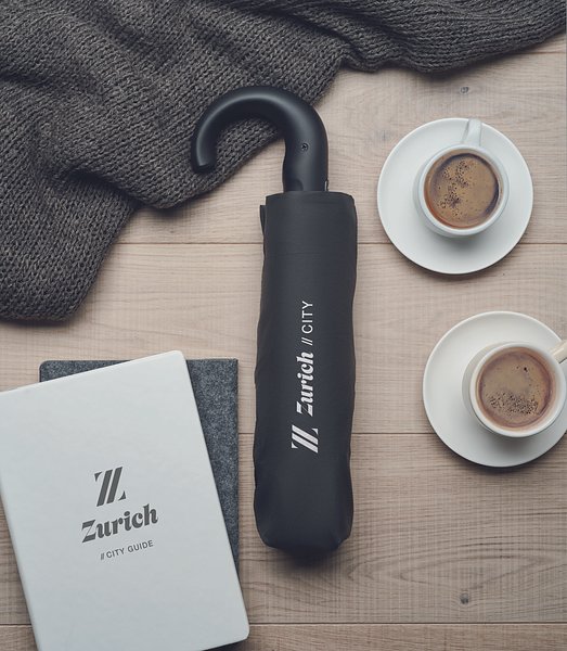 23" faltbarer Regenschirm Trionna