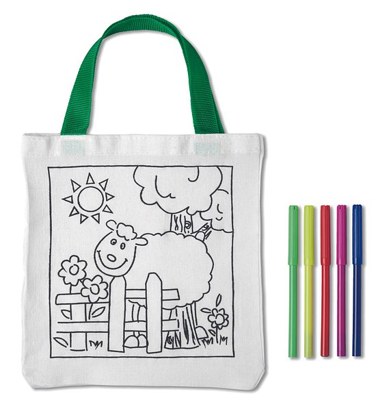 Gestaltbare Baumwolltasche Jörina