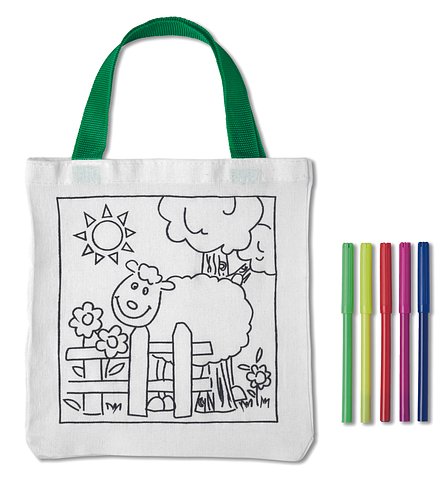 Gestaltbare Baumwolltasche Jörina