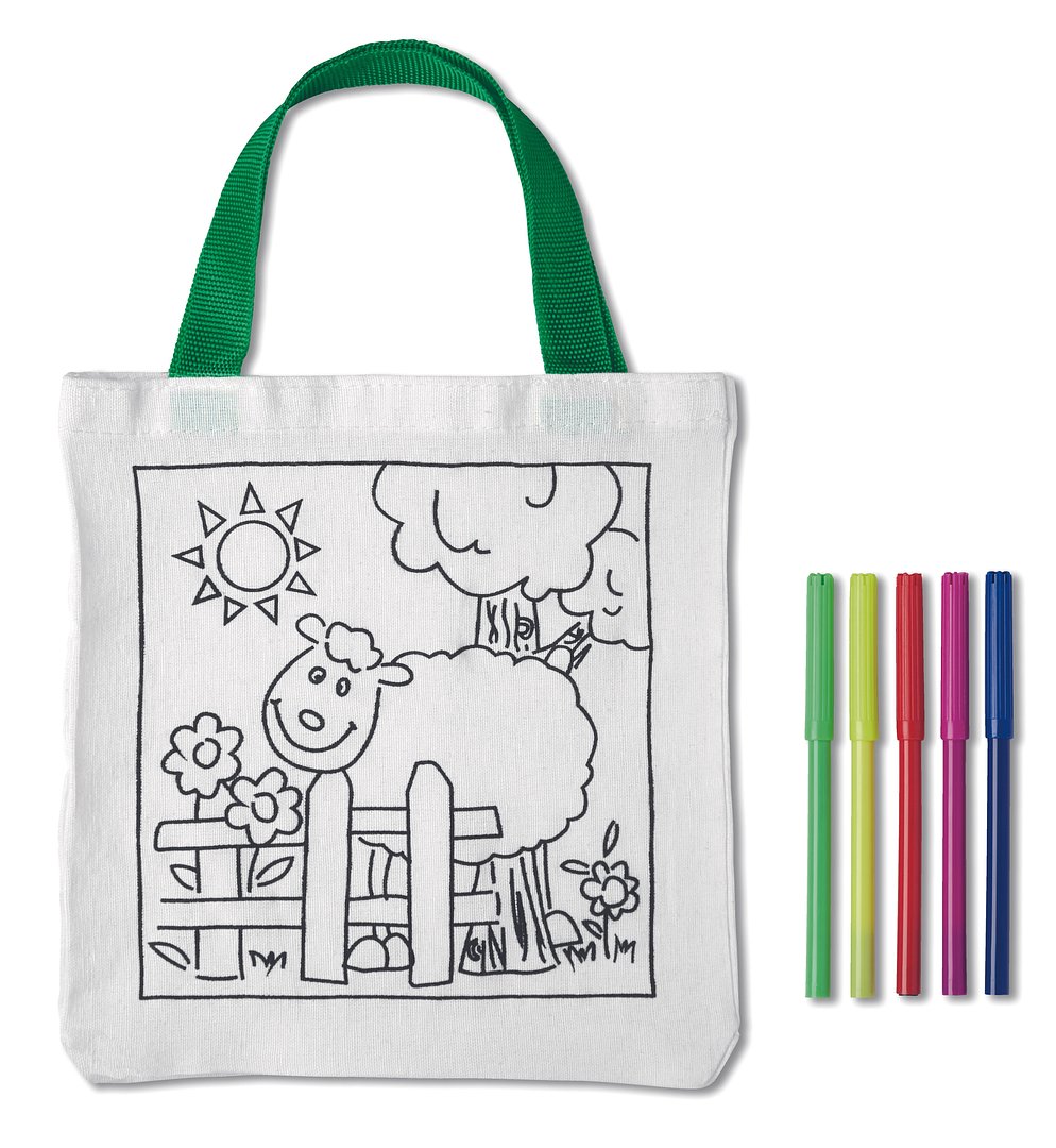 Gestaltbare Baumwolltasche Jörina