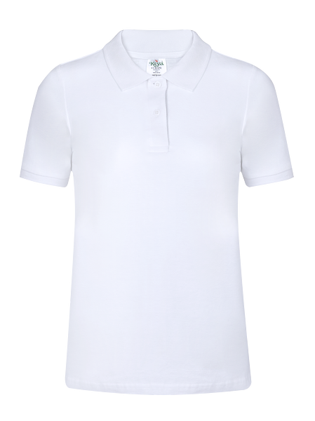 Frauen Weiß Polo-Shirt "keya"