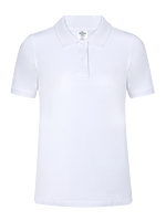 Frauen Weiß Polo-Shirt "keya"