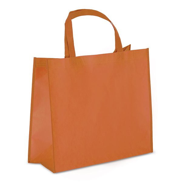 R-PET Tragetasche aus laminiertem Non Woven 40 x 16 x 35cm 105g/m² Rudivin