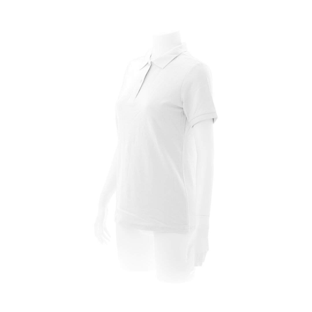 Frauen Weiß Polo-Shirt "keya"