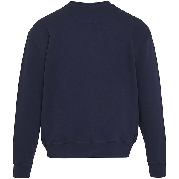 Pullover mit Rundhalsausschnitt in Übergrösse aus recycelter 280 g/m2 Bio Baumwolle (OCS), unisex - Jovep