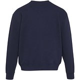 Pullover mit Rundhalsausschnitt in Übergrösse aus recycelter 280 g/m2 Bio Baumwolle (OCS), unisex - Jovep