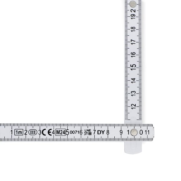 Kalibrierter faltbarer Zollstock 1m Ongiulf