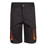 Zweifarbige Stretch-Bermudashorts mit mehreren Taschen (240 g/m²) aus Baumwolle (46 %), EME (38 %) und Polyester (16 %) Altie