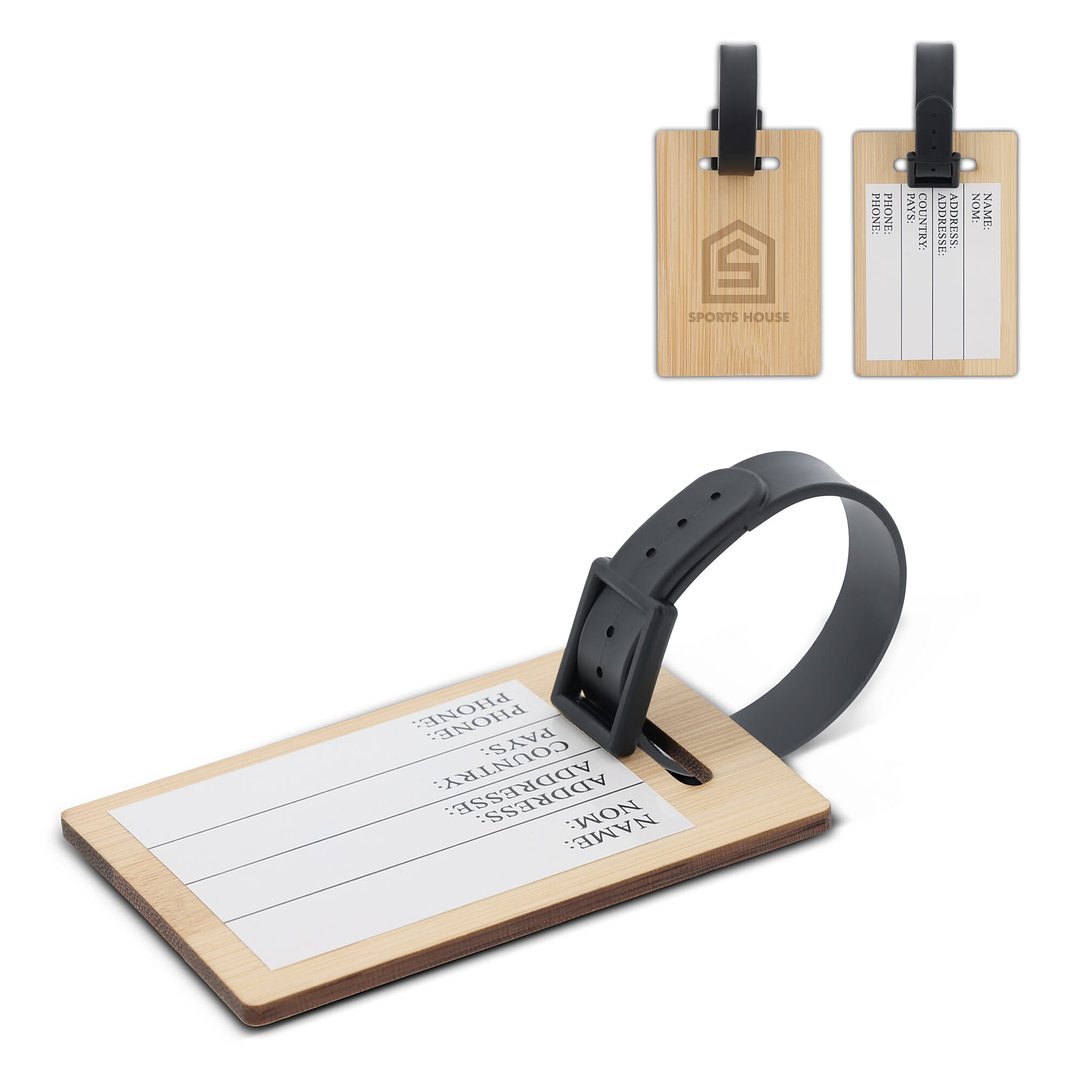 Kofferanhänger aus Bambus Luonglixn