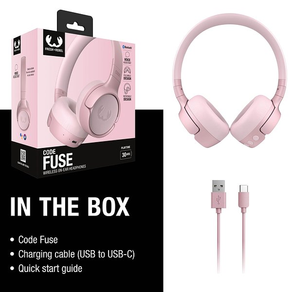 3HP1100 Code Fuse-Wireless on-ear headphone Grina