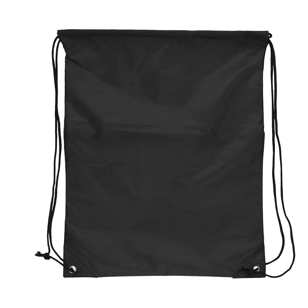 Kordelzugtasche 210T R-PET mit Reißverschluss Rueli