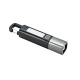 ABS-Taschenlampe mit einer 2-W-LED-Leuchte (53 Lumen) an der Vorderseite und einer COB-Leuchte (53 Lumen) an der Oberseite Steivat