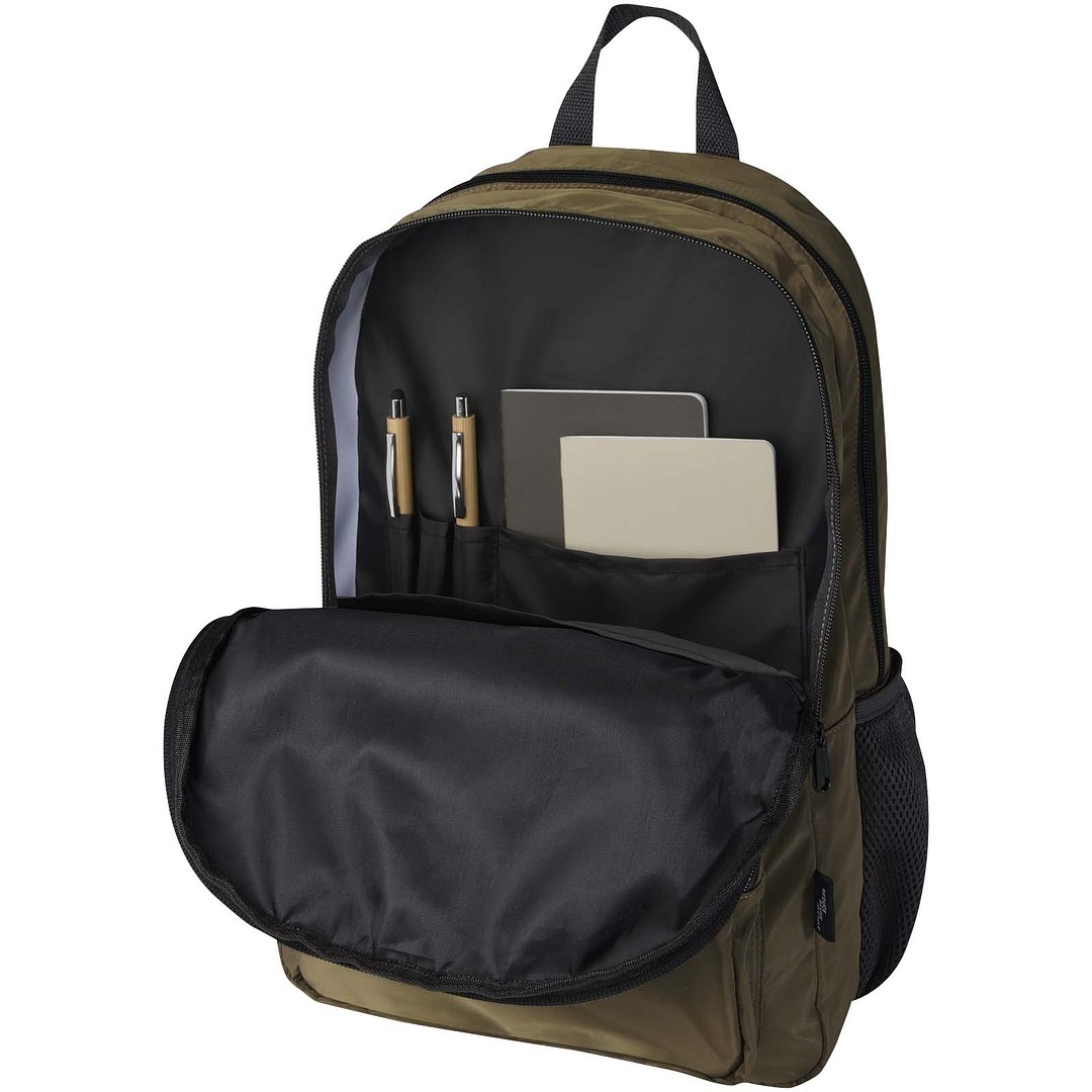 Plus 15" Laptop-Rucksack aus recyceltem GRS-Material 20 L - Lüzza