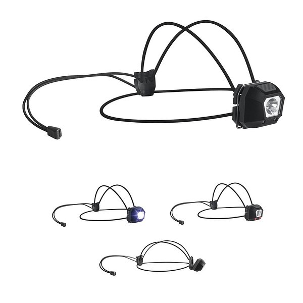 Stirnlampe aus ABS Paunas