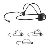 Stirnlampe aus ABS Paunas