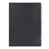 Notizbuch aus recyceltem Leder Midi Merin