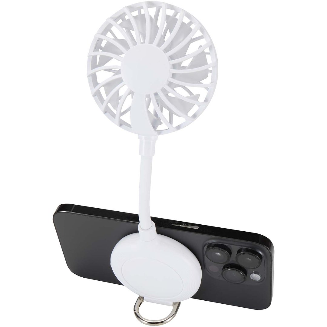 Magnetischer, tragbarer Ventilator aus recyceltem Kunststoff - Frita
