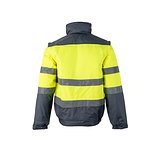 Zweifarbige Steppjacke (180g/m²) aus Polyester (100%) mit PU-Beschichtung Trik