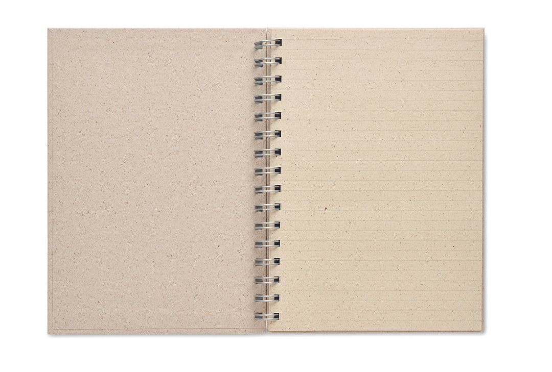 DIN A5 Notizbuch Graspapier Lolfena