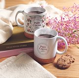 Keramikbecher mit Kork 280 ml Divanna