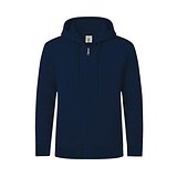 Erwachsene Sweatshirt mit Kapuze + Reißverschluss "keya"