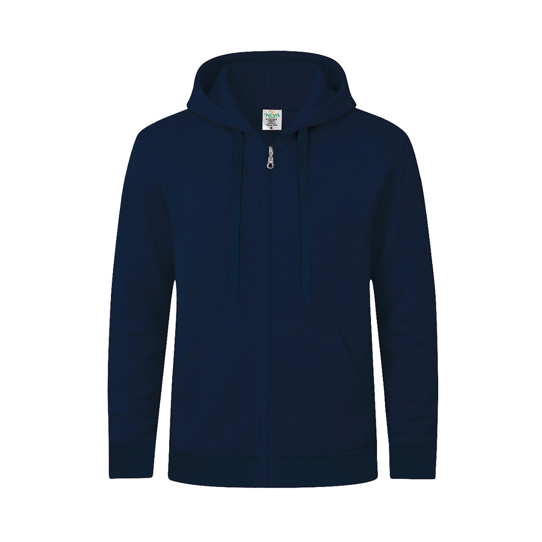 Erwachsene Sweatshirt mit Kapuze + Reißverschluss "keya"