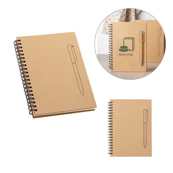 B6 Umweltfreundlichers Notizbuch Vezias