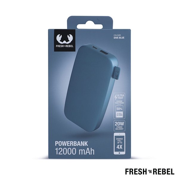 Powerbank 12.000mAh USB-C Ultra Fast Charging 20W Steivat